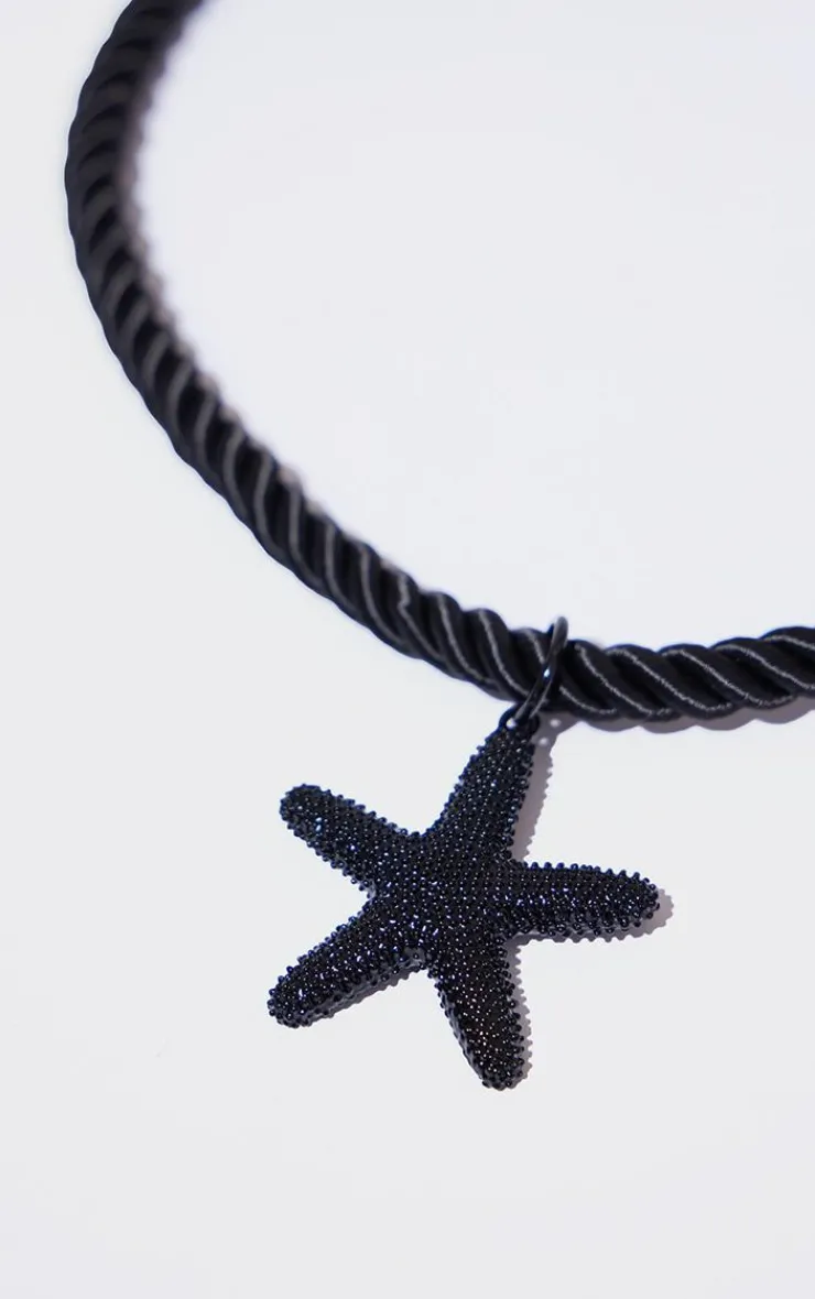 PrettyLittleThing Necklaces*Twist Rope Starfish Statement Necklace