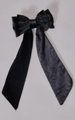PrettyLittleThing Hair Accessories*Velvet Hair Bow