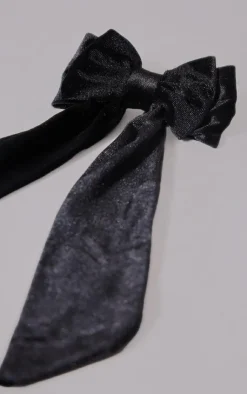 PrettyLittleThing Hair Accessories*Velvet Hair Bow