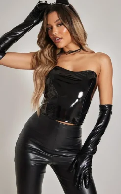 PrettyLittleThing Corsets*Vinyl Boned Corset