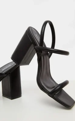 PrettyLittleThing Wide Fit Sandals*Wide Fit Chunky Block Heel Slingback Sandal