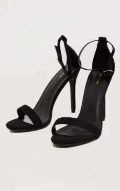 PrettyLittleThing Wide Fit Heels*Wide Fit Clover Single Strap Heeled Sandal