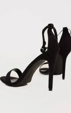 PrettyLittleThing Wide Fit Heels*Wide Fit Clover Single Strap Heeled Sandal