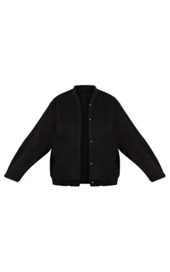 PrettyLittleThing Wool Coats*Wool Look Oversized Jacket