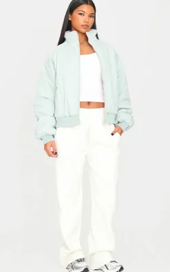 PrettyLittleThing Puffer Jackets*& Pink Reversible Bomber Puffer Jacket
