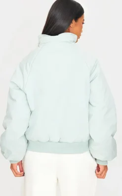 PrettyLittleThing Puffer Jackets*& Pink Reversible Bomber Puffer Jacket