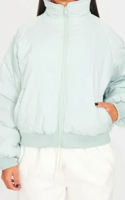 PrettyLittleThing Puffer Jackets*& Pink Reversible Bomber Puffer Jacket