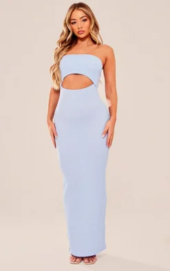 Bandeau Cut Out Midaxi Dress-PrettyLittleThing Best