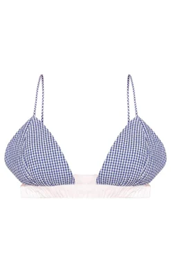PrettyLittleThing Bralets*Check Contrast Bralette