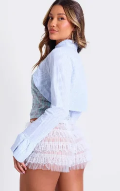 PrettyLittleThing Shirts*Contrast Pattern Shirt