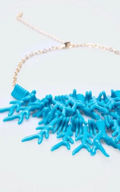PrettyLittleThing Necklaces*Coral Detail Statement Necklace
