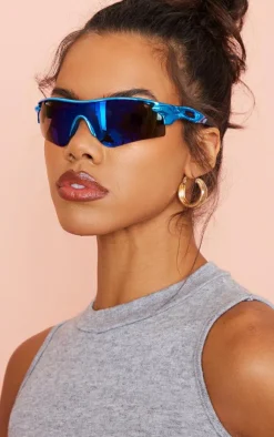 PrettyLittleThing Visor Sunglasses*Cut Out Sporty Sunglasses