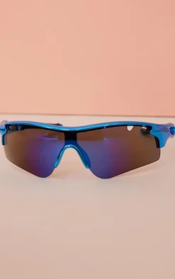 PrettyLittleThing Visor Sunglasses*Cut Out Sporty Sunglasses