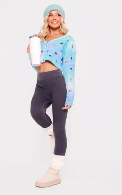 PrettyLittleThing Cardigans*Ombre Open Knit Cardi