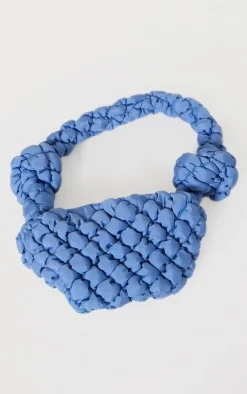 PrettyLittleThing Shoulder Bags*Padded Knot Zip Shoulder Bag