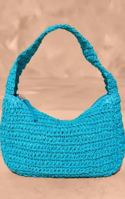 PrettyLittleThing Shoulder Bags*Raffia Shoulder Bag