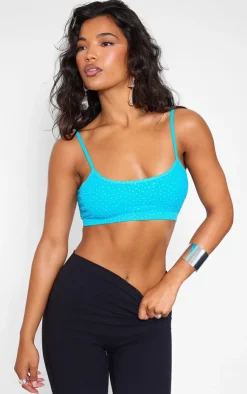 Seamless Hot Fix Bralet-PrettyLittleThing
