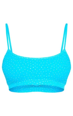 Seamless Hot Fix Bralet-PrettyLittleThing