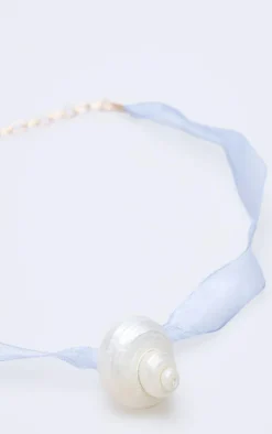 PrettyLittleThing Necklaces*Shell Ribbon Choker
