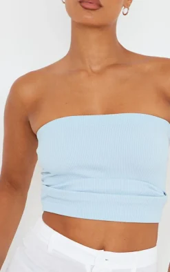PrettyLittleThing Snatched*Snatched Rib Tube Top