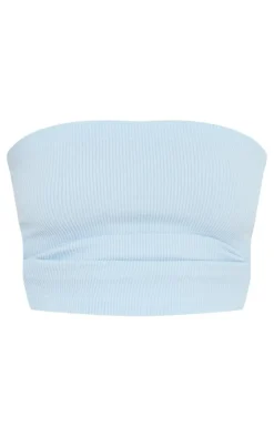 PrettyLittleThing Snatched*Snatched Rib Tube Top
