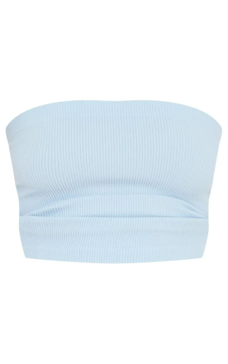 PrettyLittleThing Snatched*Snatched Rib Tube Top