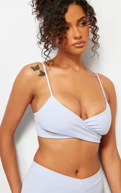 PrettyLittleThing Snatched*Snatched Sculpt Cross Front Bralet