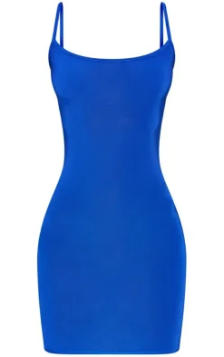 Strappy Cut Out Back Detail Bodycon Dress-PrettyLittleThing Best