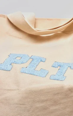 PrettyLittleThing Shoppers*Varsity Logo Tote Bag