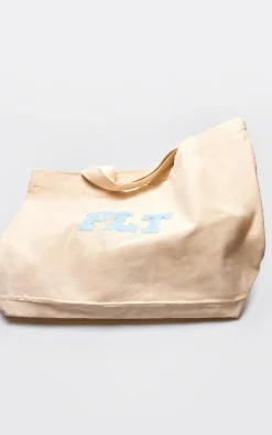PrettyLittleThing Shoppers*Varsity Logo Tote Bag