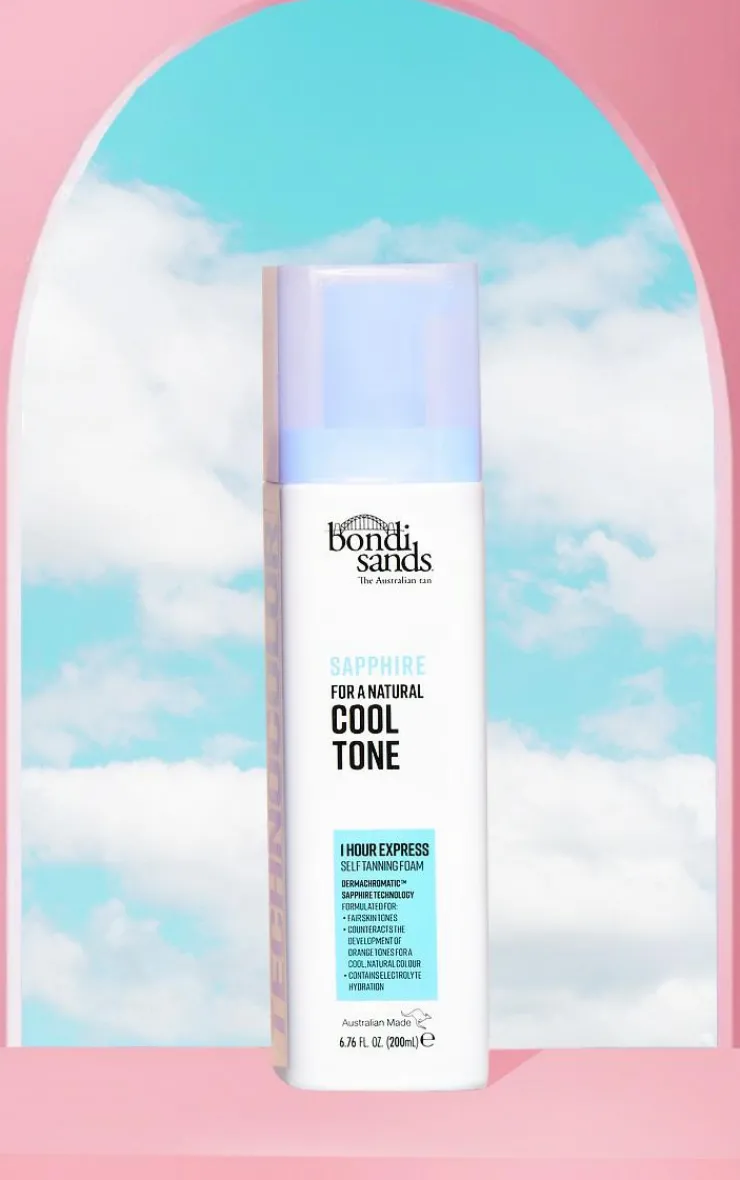 PrettyLittleThing Tanning*Bondi Sands Technocolor Sapphire 1 Hour Express Self Tanning Foam 200ml