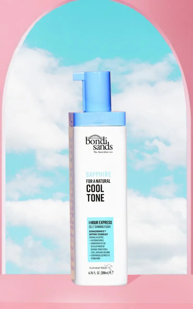 PrettyLittleThing Tanning*Bondi Sands Technocolor Sapphire 1 Hour Express Self Tanning Foam 200ml