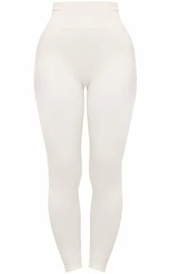 PrettyLittleThing Seamless Gym Wear*Bone Basic Seamless High Waist Gym Leggings