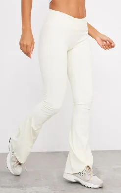 PrettyLittleThing Yoga Pants*Bone Sculpt Flare Yoga Pants