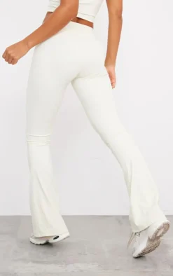 PrettyLittleThing Yoga Pants*Bone Sculpt Flare Yoga Pants