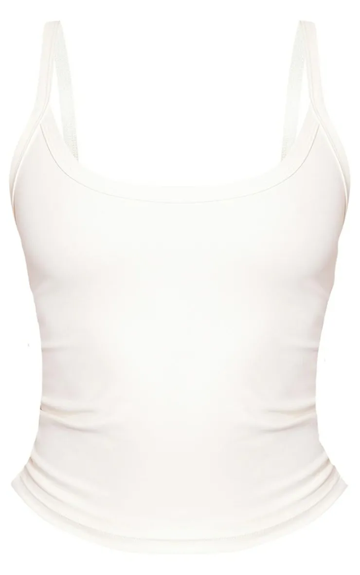 PrettyLittleThing Workout Tops*Bone Sculpt Strappy Gym Vest