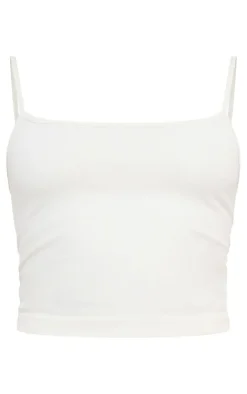 PrettyLittleThing Workout Tops*Bone Seamless Basic Gym Cami Top