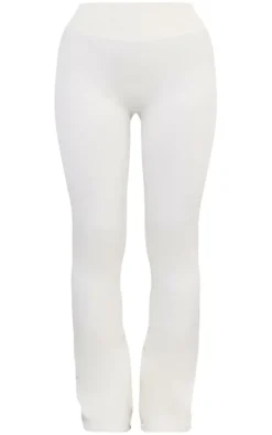PrettyLittleThing Yoga Pants*Bone Seamless High Waist Flare Yoga Pants