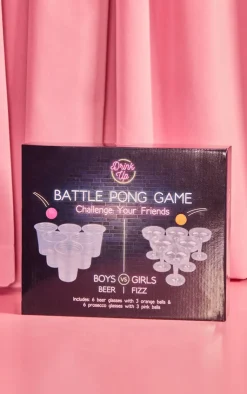 Boys Vs Girls Battle Pong Drinking Game-PrettyLittleThing New