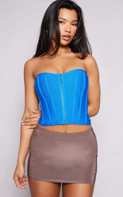 PrettyLittleThing Corsets*Bandage Hook And Eye Structured Corset