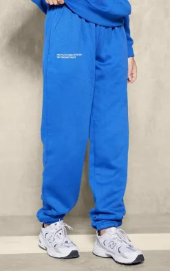 PrettyLittleThing Blue Sweatsuits*Est 2012 Sweatpant