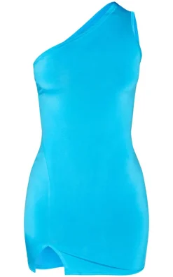 Slinky One Shoulder Asymmetric Bodycon Dress-PrettyLittleThing Best