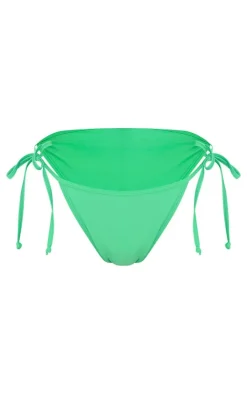 Bright Green Mix & Match Tie Side  Bikini Bottoms