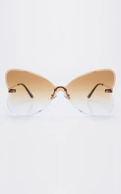 PrettyLittleThing Sunglasses*Frameless Heart Lens Sunglasses