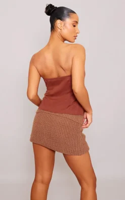 PrettyLittleThing Corsets*Contrast Front Eyelet Lace Up Corset