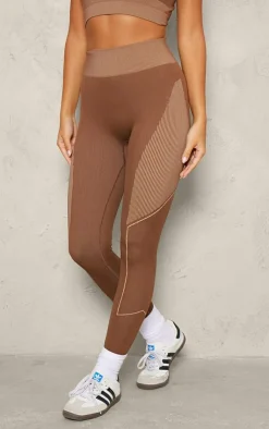 PrettyLittleThing Seamless Gym Wear*Jacquard Seamless Gym Leggings