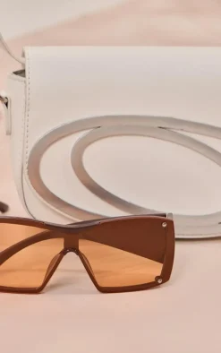 PrettyLittleThing Oversized Sunglasses*Oversized Thick Arm Detail Squared Sunglasses