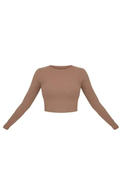 PrettyLittleThing Workout Tops*Sculpt Long Sleeve Gym Top