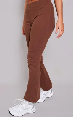 Best PrettyLittleThing Straight Leg Pant Brown