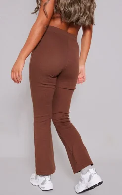 Best PrettyLittleThing Straight Leg Pant Brown
